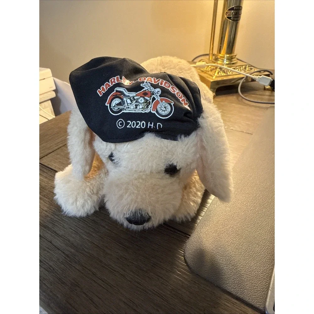 Harley-Davidson Freedom Retriever Cuddle Bud Dog 2020 Plush Stuffed Animal